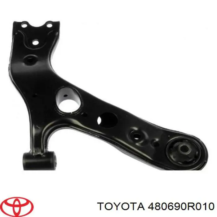 480690R010 Toyota barra oscilante, suspensión de ruedas delantera, inferior izquierda