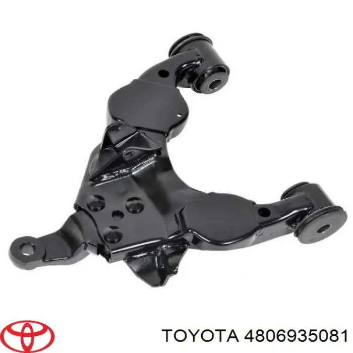 4806935081 Toyota barra oscilante, suspensión de ruedas delantera, inferior izquierda