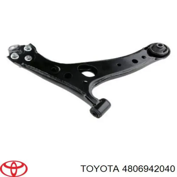 4806942040 Toyota barra oscilante, suspensión de ruedas delantera, inferior izquierda