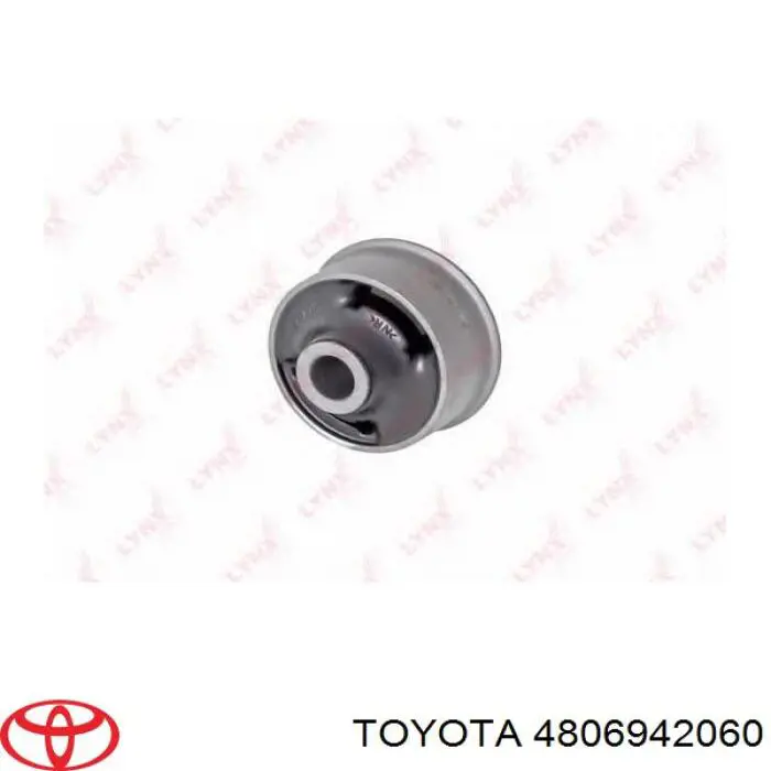 4806942060 Toyota barra oscilante, suspensión de ruedas delantera, inferior izquierda