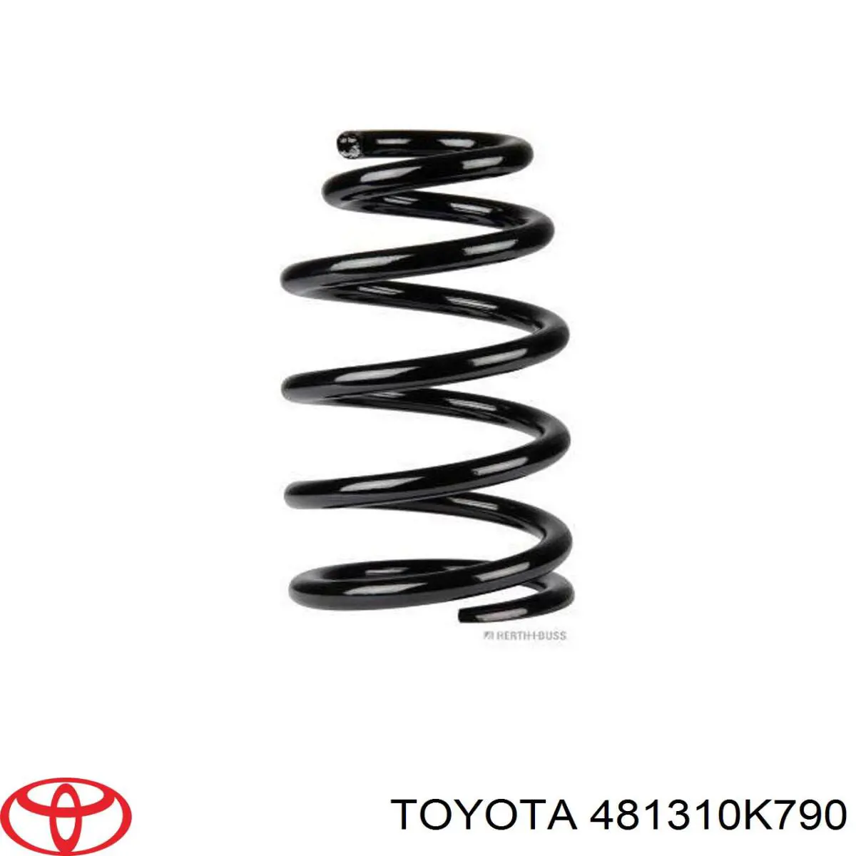 481310K790 Toyota muelle de suspensión eje delantero