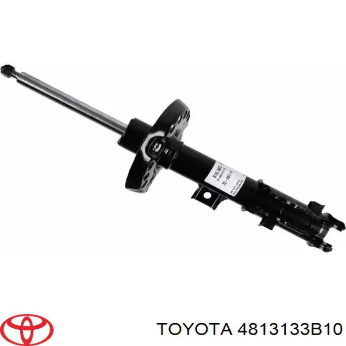 4813133B10 Toyota muelle de suspensión eje delantero