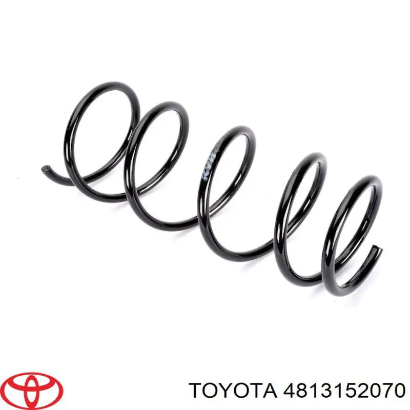 4813152070 Toyota muelle de suspensión eje delantero