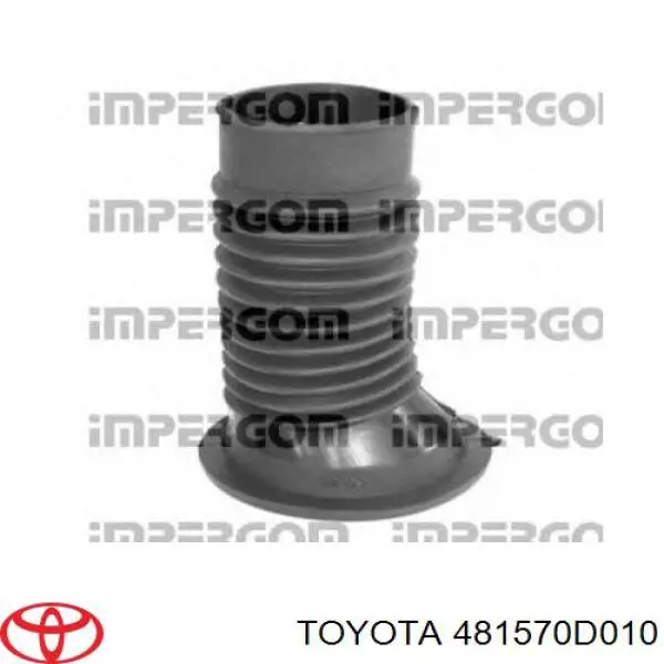  Caperuza protectora/fuelle, amortiguador delantero para Toyota Yaris P10