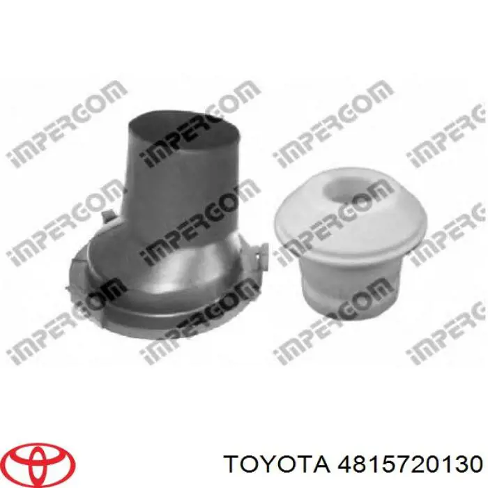 4815720130 Toyota caperuza protectora/fuelle, amortiguador delantero