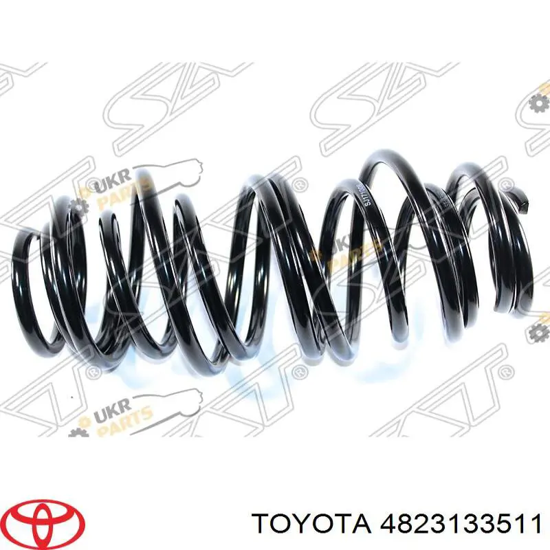 4823133511 Toyota muelle de suspensión eje trasero