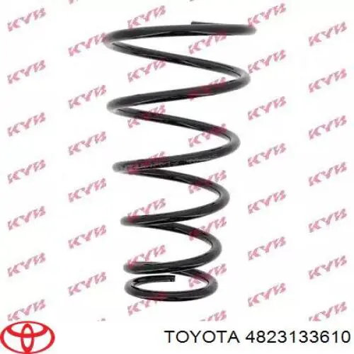 4823133610 Toyota muelle de suspensión eje trasero