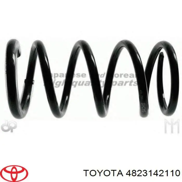 4823142110 Toyota muelle de suspensión eje trasero