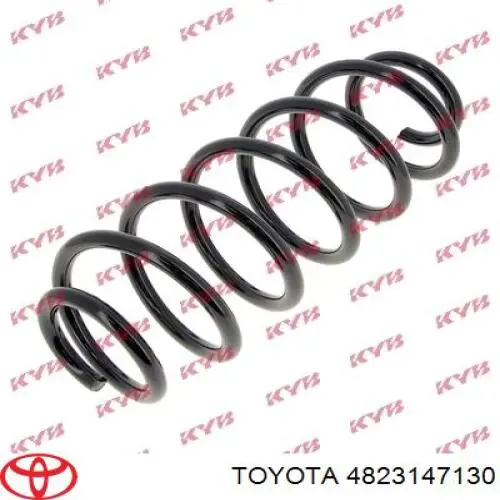 4823147130 Toyota muelle de suspensión eje trasero