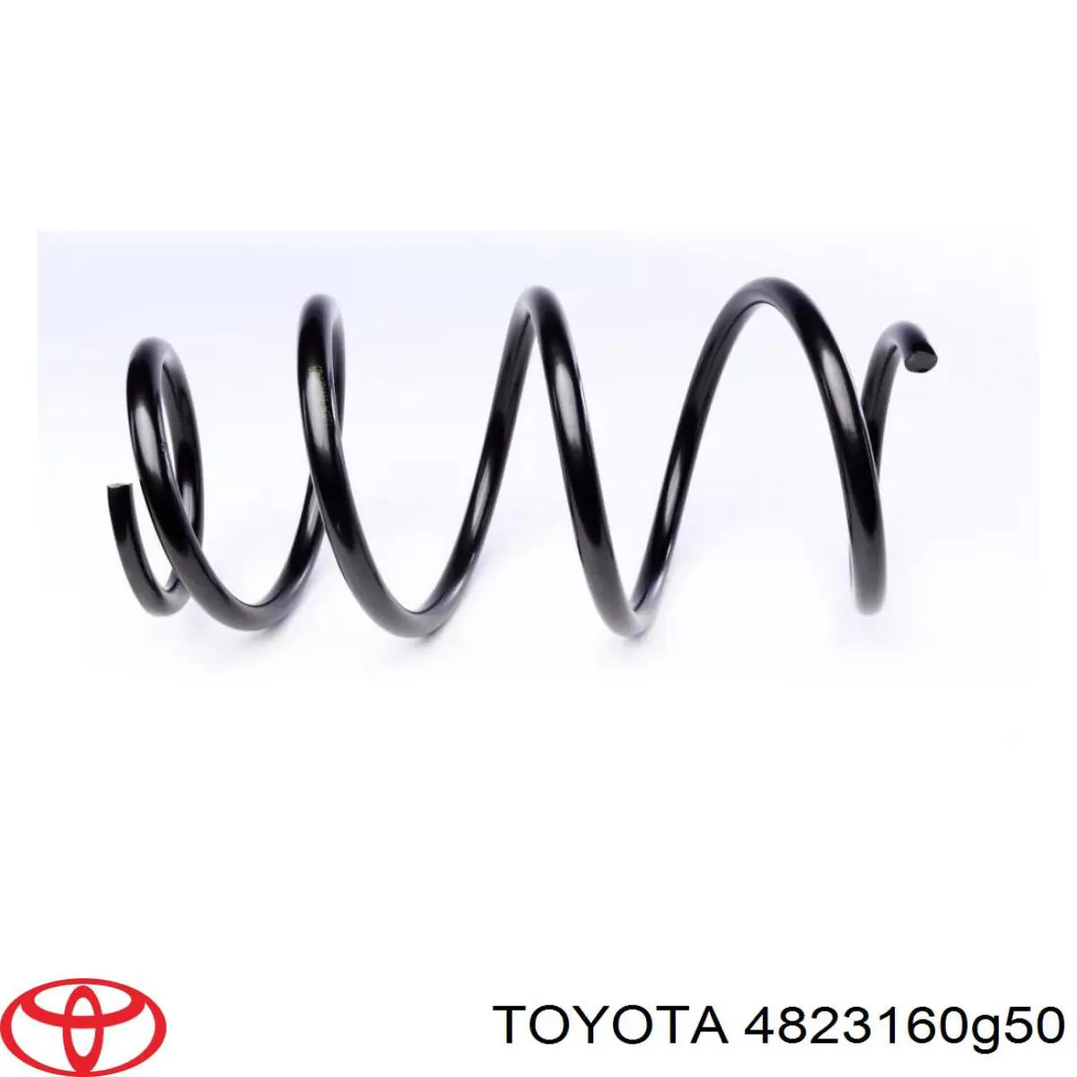 4823160G50 Toyota muelle de suspensión eje trasero