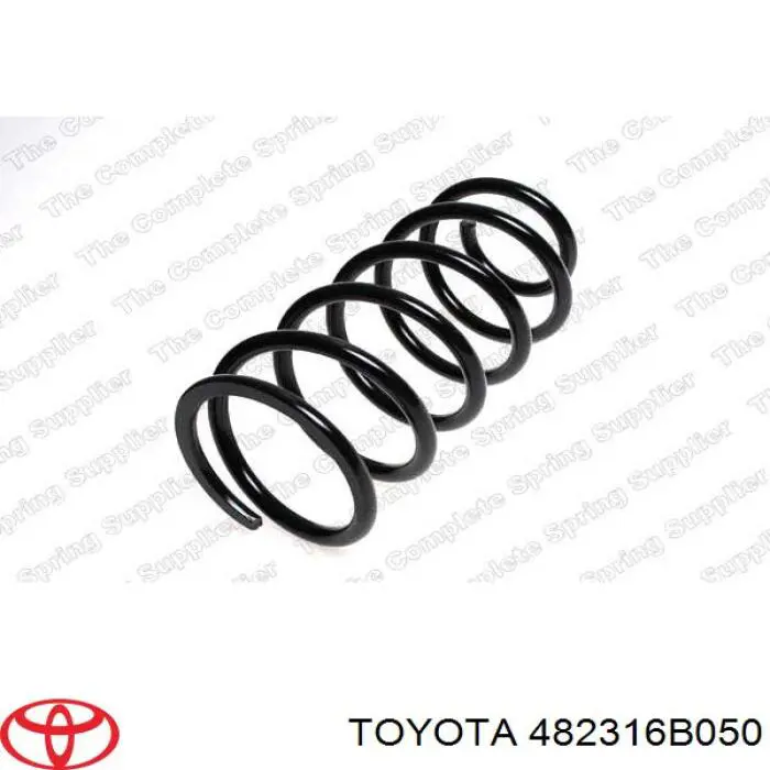 482316B050 Toyota muelle de suspensión eje trasero