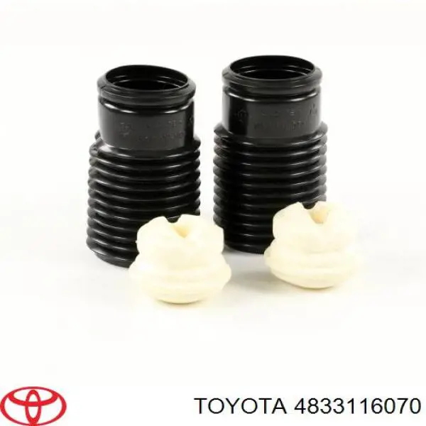 4833116070 Toyota caperuza protectora/fuelle, amortiguador delantero