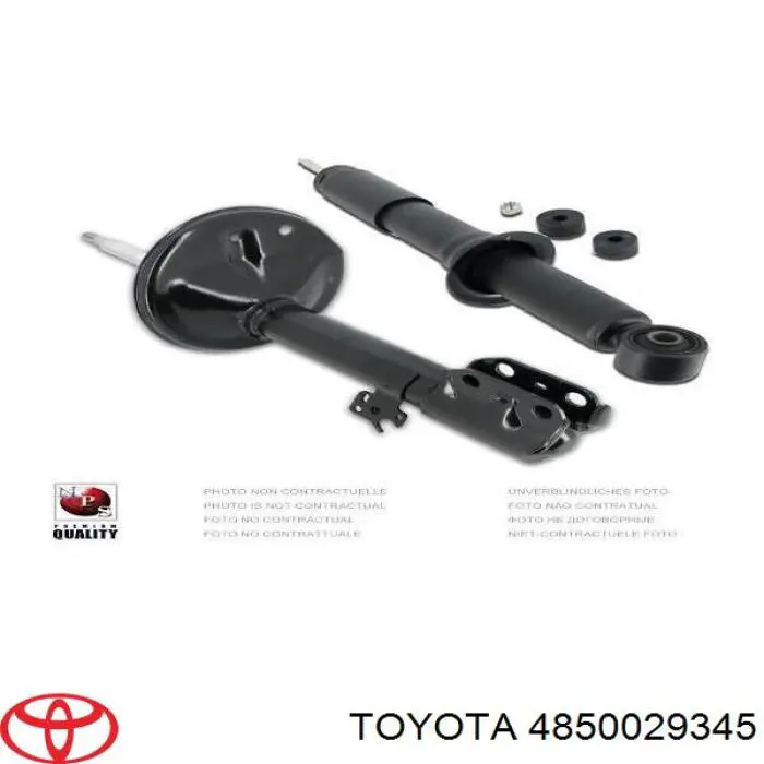 4850029345 Toyota amortiguador delantero