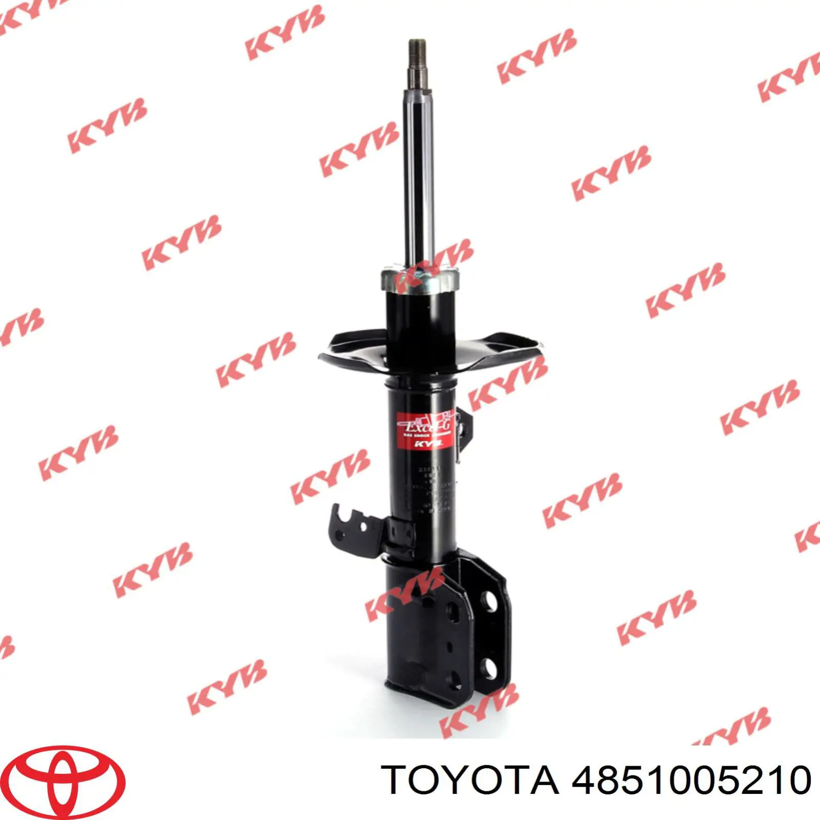 4851005210 Toyota amortiguador delantero derecho