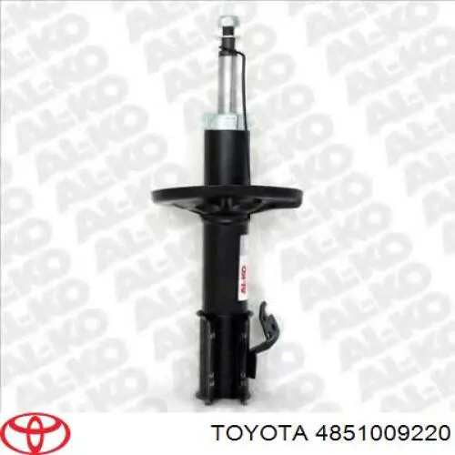 4851009220 Toyota amortiguador delantero