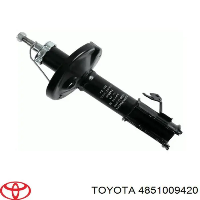 4851009420 Toyota amortiguador delantero derecho