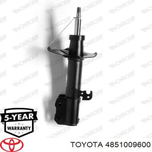 4851009600 Toyota amortiguador delantero derecho