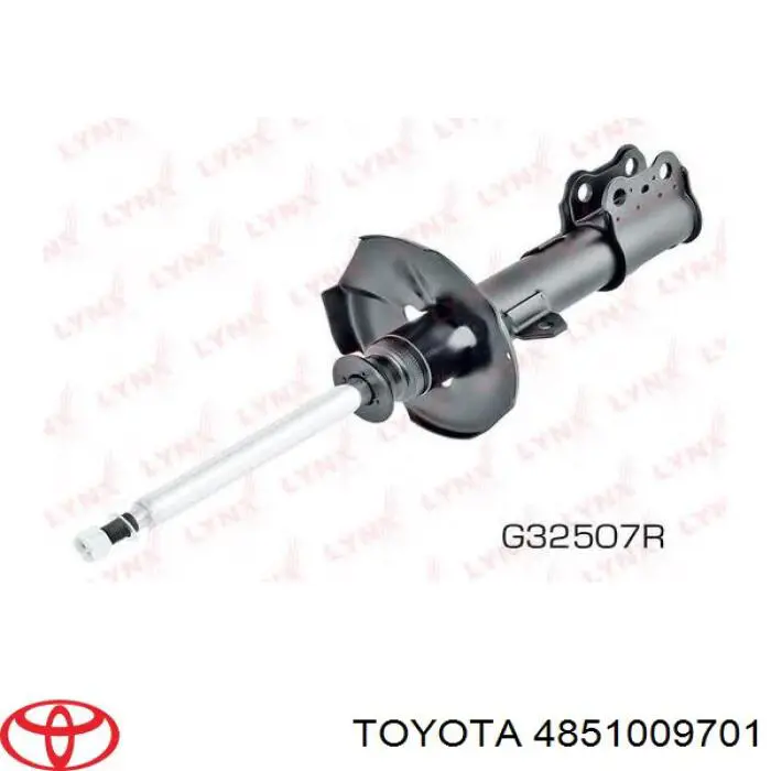 4851009701 Toyota amortiguador delantero derecho