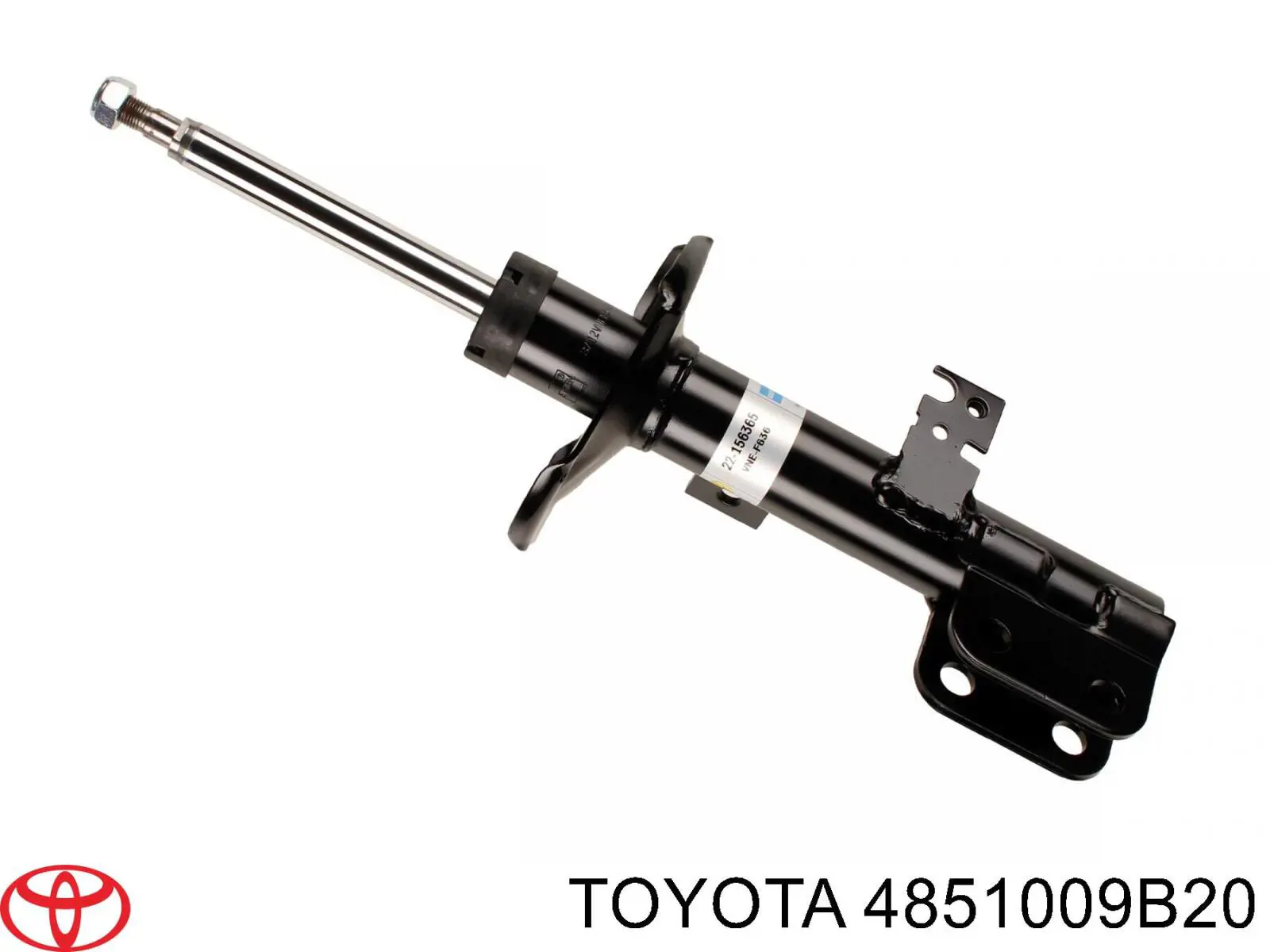 4851009B20 Toyota amortiguador delantero derecho