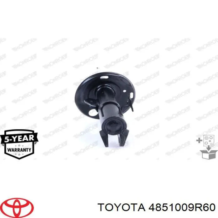 4851009R60 Toyota amortiguador delantero derecho