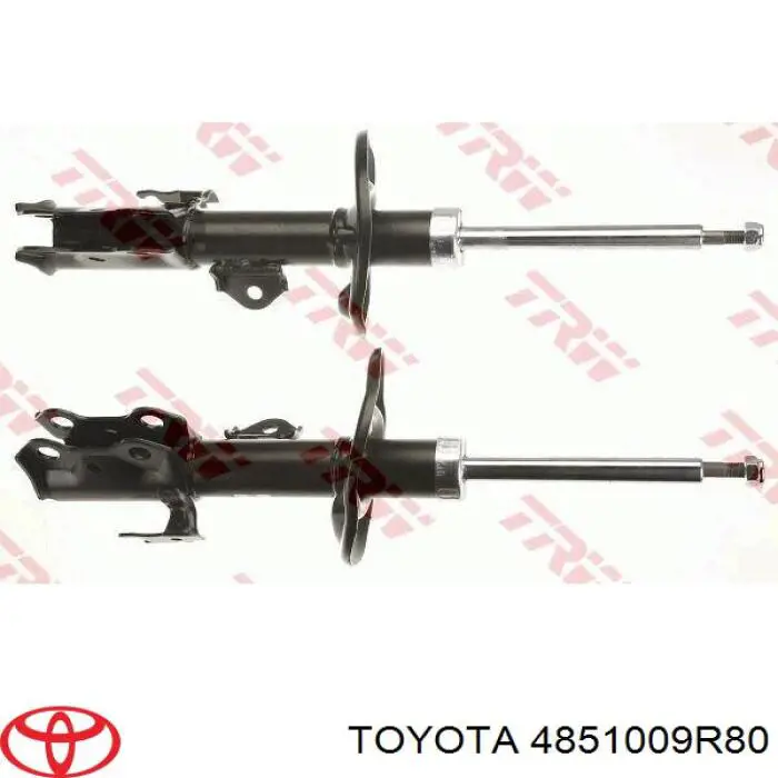 4851009R80 Toyota amortiguador trasero