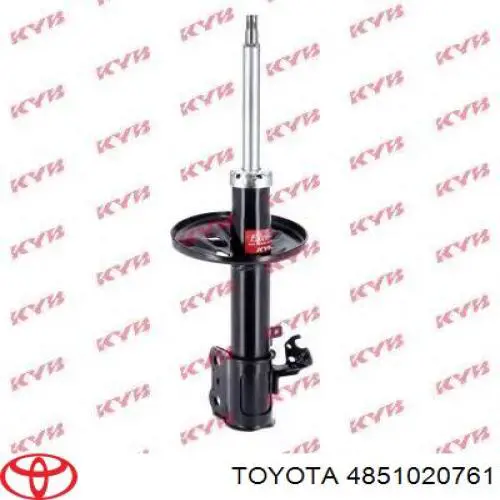 4851020761 Toyota amortiguador delantero