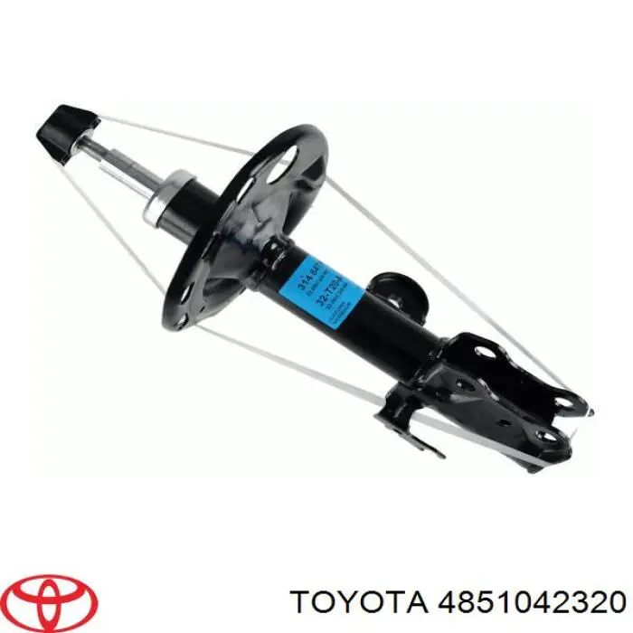 48510-42320 Toyota amortiguador delantero derecho