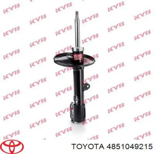 4851049215 Toyota amortiguador delantero derecho