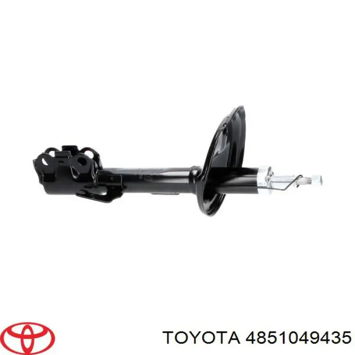 4851049435 Toyota amortiguador delantero derecho