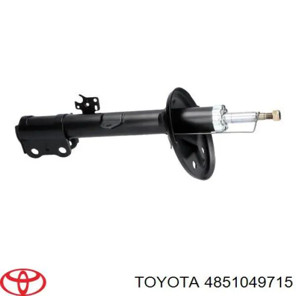 4851049715 Toyota amortiguador delantero derecho