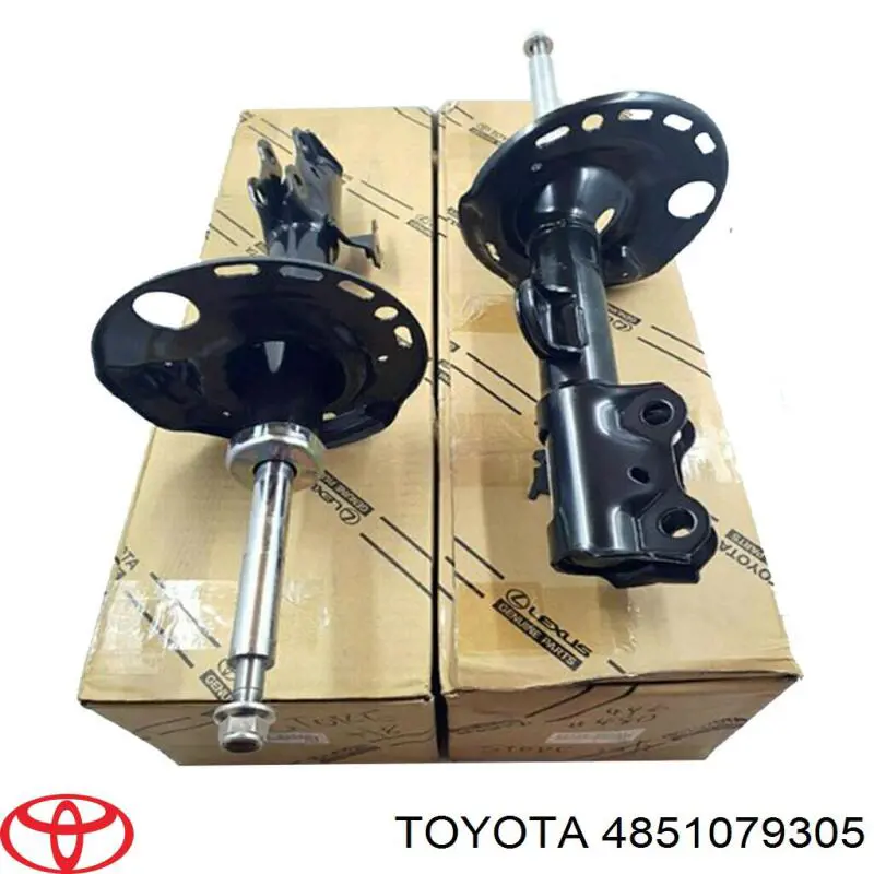 4851079305 Toyota amortiguador delantero derecho