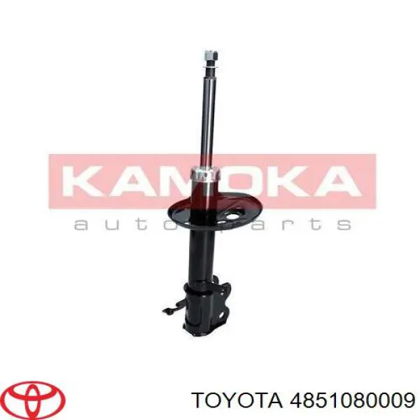 4851080009 Toyota amortiguador delantero derecho