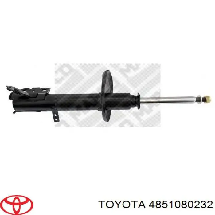 4851080232 Toyota amortiguador delantero derecho