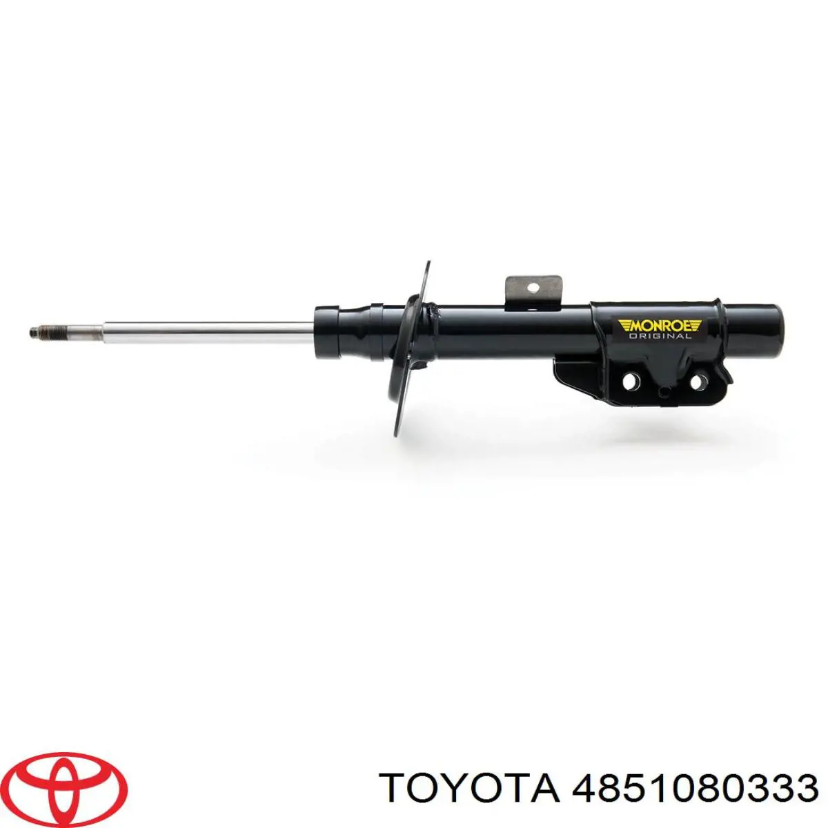 4851080333 Toyota amortiguador delantero derecho