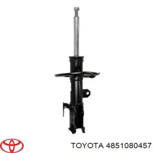 4851080457 Toyota amortiguador delantero derecho