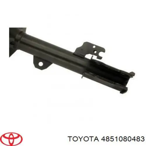 4851080374 Toyota amortiguador delantero derecho