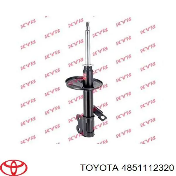 4851112320 Toyota amortiguador delantero