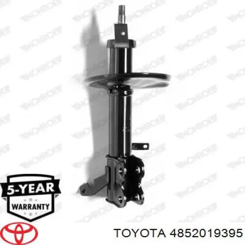 4852019395 Toyota amortiguador delantero izquierdo