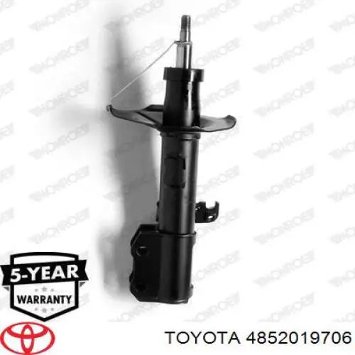 4852019706 Toyota amortiguador delantero izquierdo