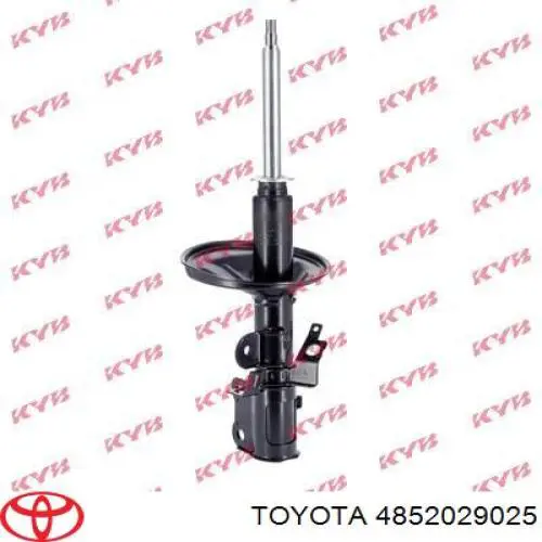 4852029025 Toyota amortiguador delantero izquierdo