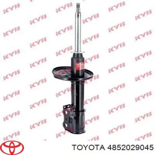 4852029045 Toyota amortiguador delantero izquierdo