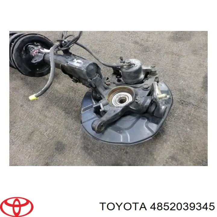 4852039345 Toyota amortiguador delantero izquierdo