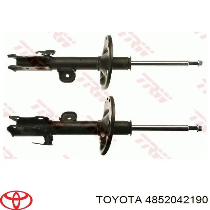 4852042190 Toyota amortiguador delantero izquierdo