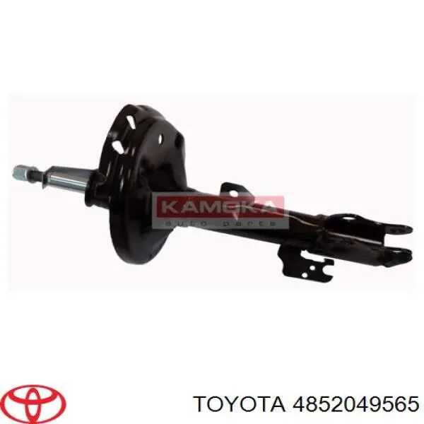 4852049565 Toyota amortiguador delantero izquierdo