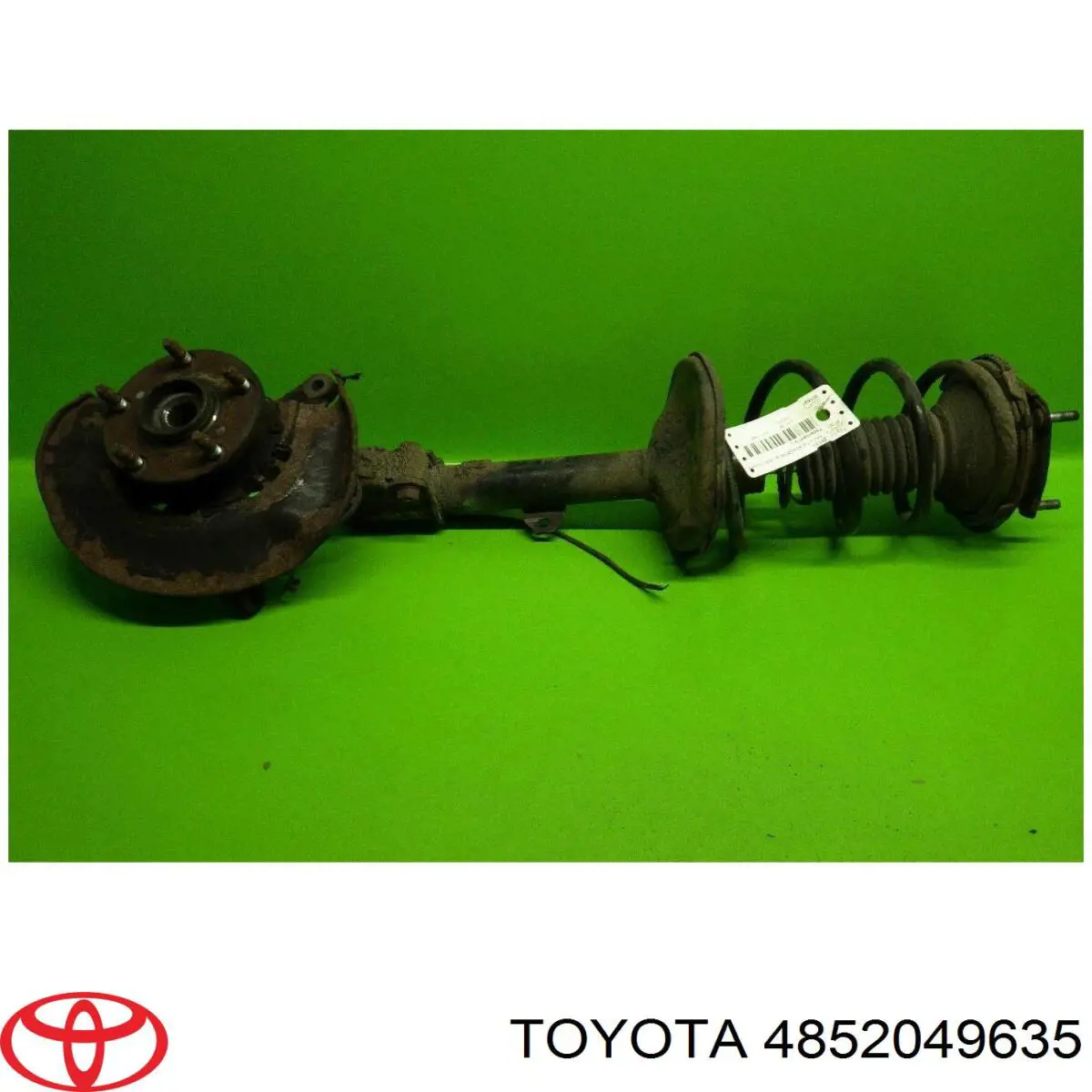 4852049635 Toyota amortiguador delantero izquierdo