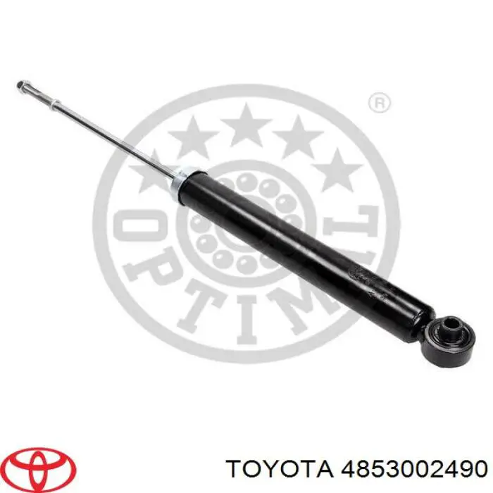 4853002490 Toyota amortiguador trasero