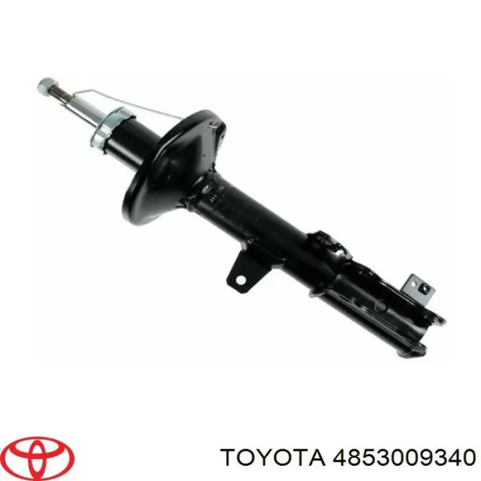 4853009340 Toyota amortiguador trasero derecho