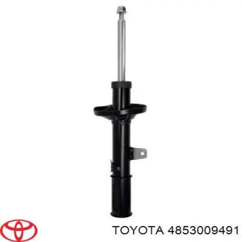 4853009491 Toyota amortiguador trasero derecho