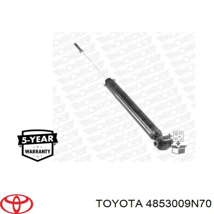 4853009N70 Toyota amortiguador trasero