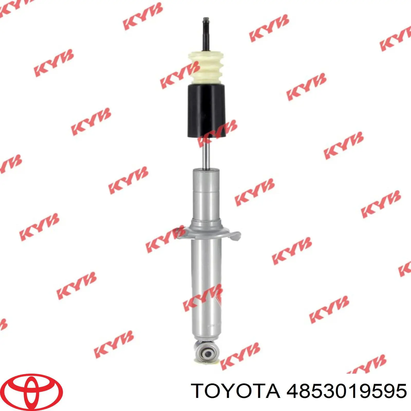 4853019595 Toyota amortiguador trasero